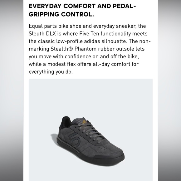 Adidas Five Ten Sleuth Mountain Bike Cycling Shoes Men’s 10.5 NWT - Picture 14 of 14